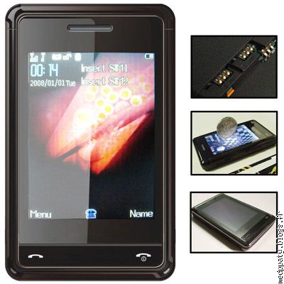 Bluetooth Téléphone Mobile phone Dual sim gsm+TF CP58 89.99 Euro